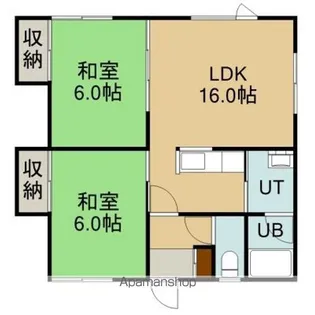 WISDOM HOUSE【2階】の間取り